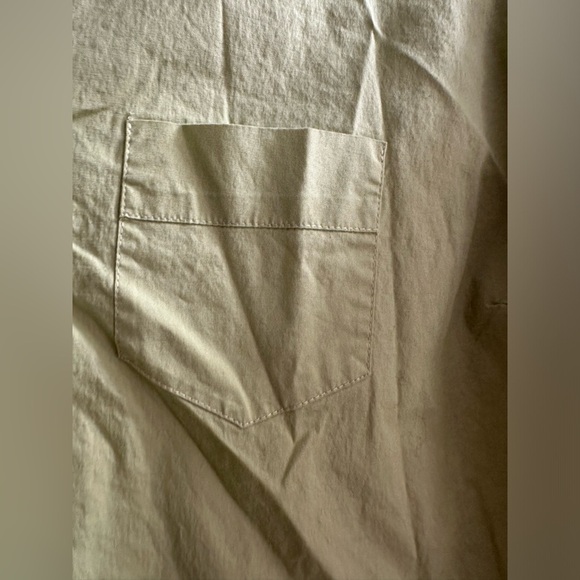 Lime Green Button-Up Shirt - Picture 5 of 7